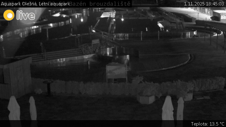 Aquapark Olešná - Letní aquapark - 1.11.2025 v 18:45 Aquapark Olešná - Letní aquapark - 1.11.2025 v 18:45