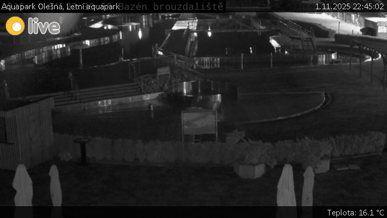 Aquapark Olešná - Letní aquapark - 1.11.2025 v 22:45 Aquapark Olešná - Letní aquapark - 1.11.2025 v 22:45