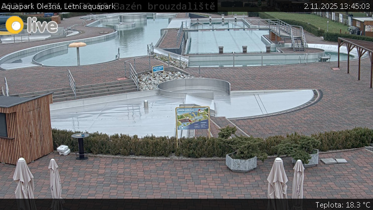 Aquapark Olešná - Letní aquapark - 2.11.2025 v 13:45 Aquapark Olešná - Letní aquapark - 2.11.2025 v 13:45