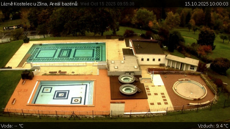 Lázně Kostelec u Zlína - Areál bazénů - 15.10.2025 v 10:00 Lázně Kostelec u Zlína - Areál bazénů - 15.10.2025 v 10:00