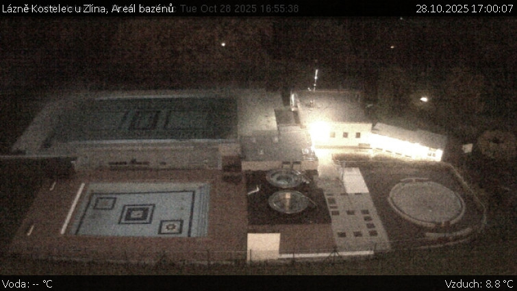 Lázně Kostelec u Zlína - Areál bazénů - 28.10.2025 v 17:00 Lázně Kostelec u Zlína - Areál bazénů - 28.10.2025 v 17:00