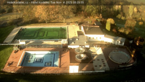 Lázně Kostelec u Zlína - Areál bazénů - 4.11.2025 v 08:30 Lázně Kostelec u Zlína - Areál bazénů - 4.11.2025 v 08:30