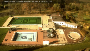 Lázně Kostelec u Zlína - Areál bazénů - 4.11.2025 v 10:15 Lázně Kostelec u Zlína - Areál bazénů - 4.11.2025 v 10:15