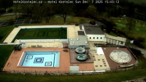 Lázně Kostelec u Zlína - Areál bazénů - 7.12.2025 v 15:45 Lázně Kostelec u Zlína - Areál bazénů - 7.12.2025 v 15:45