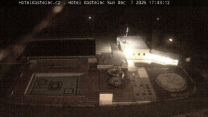Lázně Kostelec u Zlína - Areál bazénů - 7.12.2025 v 17:45 Lázně Kostelec u Zlína - Areál bazénů - 7.12.2025 v 17:45