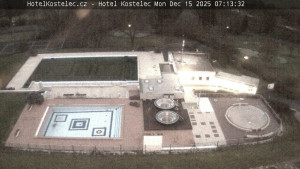 Lázně Kostelec u Zlína - Areál bazénů - 15.12.2025 v 07:15 Lázně Kostelec u Zlína - Areál bazénů - 15.12.2025 v 07:15