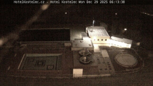 Lázně Kostelec u Zlína - Areál bazénů - 29.12.2025 v 06:15 Lázně Kostelec u Zlína - Areál bazénů - 29.12.2025 v 06:15