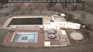 Lázně Kostelec u Zlína - Areál bazénů - 29.12.2025 v 07:15 Lázně Kostelec u Zlína - Areál bazénů - 29.12.2025 v 07:15