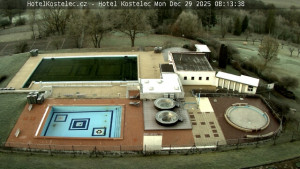 Lázně Kostelec u Zlína - Areál bazénů - 29.12.2025 v 08:15 Lázně Kostelec u Zlína - Areál bazénů - 29.12.2025 v 08:15