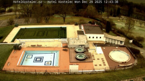 Lázně Kostelec u Zlína - Areál bazénů - 29.12.2025 v 12:45 Lázně Kostelec u Zlína - Areál bazénů - 29.12.2025 v 12:45
