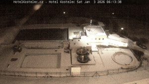 Lázně Kostelec u Zlína - Areál bazénů - 3.1.2026 v 06:15 Lázně Kostelec u Zlína - Areál bazénů - 3.1.2026 v 06:15