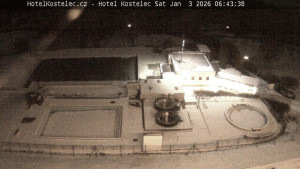Lázně Kostelec u Zlína - Areál bazénů - 3.1.2026 v 06:45 Lázně Kostelec u Zlína - Areál bazénů - 3.1.2026 v 06:45