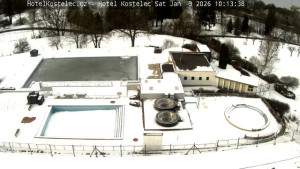 Lázně Kostelec u Zlína - Areál bazénů - 3.1.2026 v 10:15 Lázně Kostelec u Zlína - Areál bazénů - 3.1.2026 v 10:15
