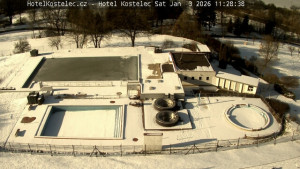 Lázně Kostelec u Zlína - Areál bazénů - 3.1.2026 v 11:30 Lázně Kostelec u Zlína - Areál bazénů - 3.1.2026 v 11:30