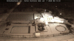 Lázně Kostelec u Zlína - Areál bazénů - 7.1.2026 v 06:15 Lázně Kostelec u Zlína - Areál bazénů - 7.1.2026 v 06:15