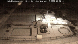 Lázně Kostelec u Zlína - Areál bazénů - 7.1.2026 v 06:30 Lázně Kostelec u Zlína - Areál bazénů - 7.1.2026 v 06:30