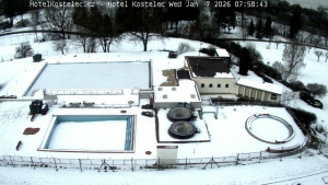 Lázně Kostelec u Zlína - Areál bazénů - 7.1.2026 v 08:00 Lázně Kostelec u Zlína - Areál bazénů - 7.1.2026 v 08:00