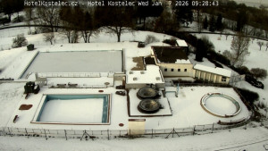 Lázně Kostelec u Zlína - Areál bazénů - 7.1.2026 v 09:30 Lázně Kostelec u Zlína - Areál bazénů - 7.1.2026 v 09:30