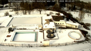 Lázně Kostelec u Zlína - Areál bazénů - 7.1.2026 v 09:45 Lázně Kostelec u Zlína - Areál bazénů - 7.1.2026 v 09:45