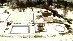 Lázně Kostelec u Zlína - Areál bazénů - 7.1.2026 v 10:30 Lázně Kostelec u Zlína - Areál bazénů - 7.1.2026 v 10:30