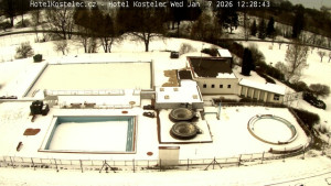 Lázně Kostelec u Zlína - Areál bazénů - 7.1.2026 v 12:30 Lázně Kostelec u Zlína - Areál bazénů - 7.1.2026 v 12:30