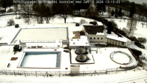 Lázně Kostelec u Zlína - Areál bazénů - 7.1.2026 v 13:15 Lázně Kostelec u Zlína - Areál bazénů - 7.1.2026 v 13:15