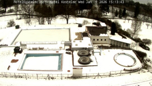 Lázně Kostelec u Zlína - Areál bazénů - 7.1.2026 v 15:15 Lázně Kostelec u Zlína - Areál bazénů - 7.1.2026 v 15:15