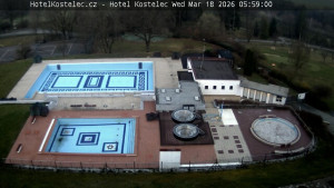 Lázně Kostelec u Zlína - Areál bazénů - 18.3.2026 v 06:00 Lázně Kostelec u Zlína - Areál bazénů - 18.3.2026 v 06:00