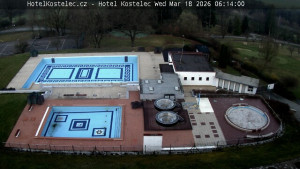 Lázně Kostelec u Zlína - Areál bazénů - 18.3.2026 v 06:15 Lázně Kostelec u Zlína - Areál bazénů - 18.3.2026 v 06:15