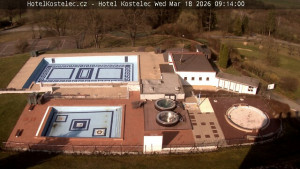 Lázně Kostelec u Zlína - Areál bazénů - 18.3.2026 v 09:15 Lázně Kostelec u Zlína - Areál bazénů - 18.3.2026 v 09:15