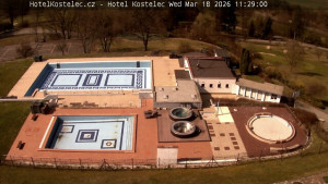 Lázně Kostelec u Zlína - Areál bazénů - 18.3.2026 v 11:30 Lázně Kostelec u Zlína - Areál bazénů - 18.3.2026 v 11:30