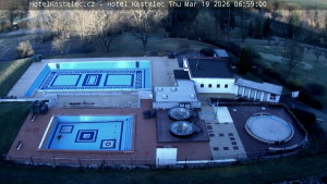 Lázně Kostelec u Zlína - Areál bazénů - 19.3.2026 v 07:00 Lázně Kostelec u Zlína - Areál bazénů - 19.3.2026 v 07:00