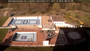 Lázně Kostelec u Zlína - Areál bazénů - 3.4.2026 v 09:15 Lázně Kostelec u Zlína - Areál bazénů - 3.4.2026 v 09:15