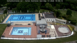 Lázně Kostelec u Zlína - Areál bazénů - 14.5.2026 v 06:00 Lázně Kostelec u Zlína - Areál bazénů - 14.5.2026 v 06:00