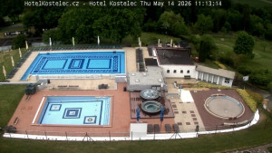 Lázně Kostelec u Zlína - Areál bazénů - 14.5.2026 v 11:15 Lázně Kostelec u Zlína - Areál bazénů - 14.5.2026 v 11:15