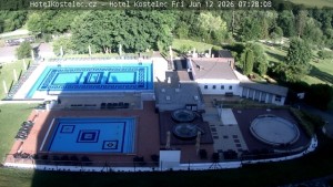 Lázně Kostelec u Zlína - Areál bazénů - 12.6.2026 v 07:30 Lázně Kostelec u Zlína - Areál bazénů - 12.6.2026 v 07:30