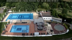 Schwimmbadgelände