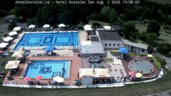 Schwimmbadgelände