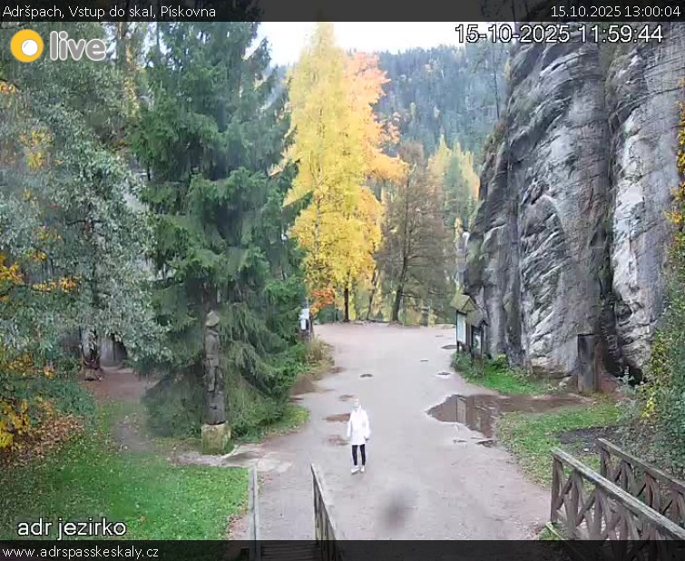 Adršpach - Vstup do skal, Pískovna - 15.10.2025 v 13:00 Adršpach - Vstup do skal, Pískovna - 15.10.2025 v 13:00
