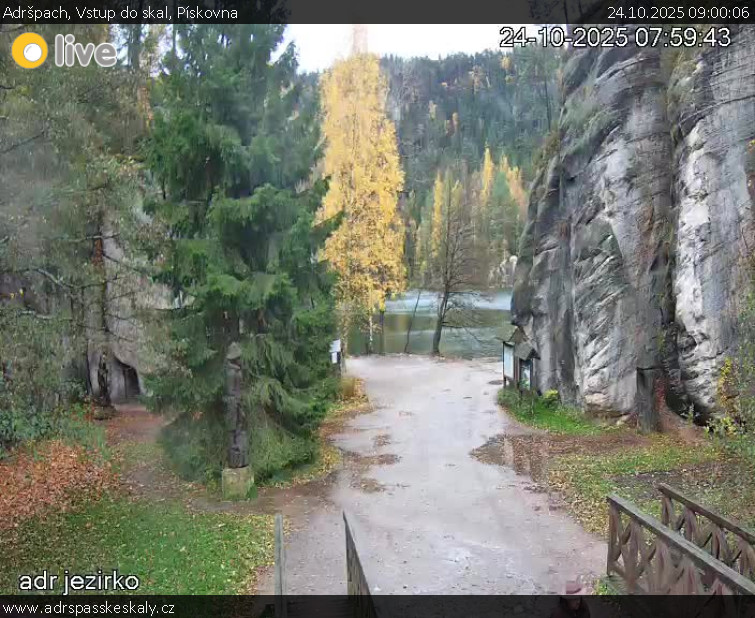 Adršpach - Vstup do skal, Pískovna - 24.10.2025 v 09:00 Adršpach - Vstup do skal, Pískovna - 24.10.2025 v 09:00