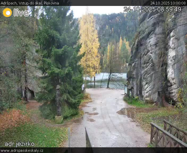 Adršpach - Vstup do skal, Pískovna - 24.10.2025 v 10:00 Adršpach - Vstup do skal, Pískovna - 24.10.2025 v 10:00