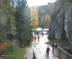 Vstup do skal, Pískovna