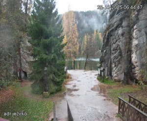 Adršpach - Vstup do skal, Pískovna - 28.10.2025 v 06:45 Adršpach - Vstup do skal, Pískovna - 28.10.2025 v 06:45