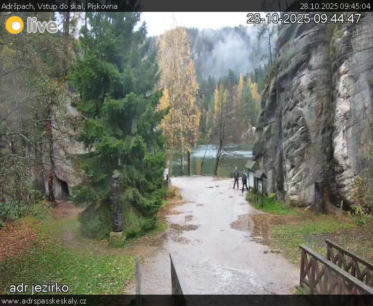 Adršpach - Vstup do skal, Pískovna - 28.10.2025 v 09:45 Adršpach - Vstup do skal, Pískovna - 28.10.2025 v 09:45