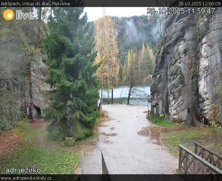 Adršpach - Vstup do skal, Pískovna - 28.10.2025 v 12:00 Adršpach - Vstup do skal, Pískovna - 28.10.2025 v 12:00
