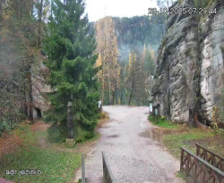 Vstup do skal, Pískovna