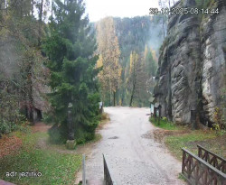 Vstup do skal, Pískovna