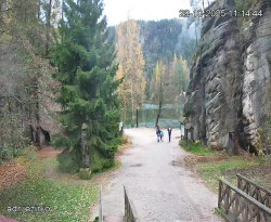 Vstup do skal, Pískovna