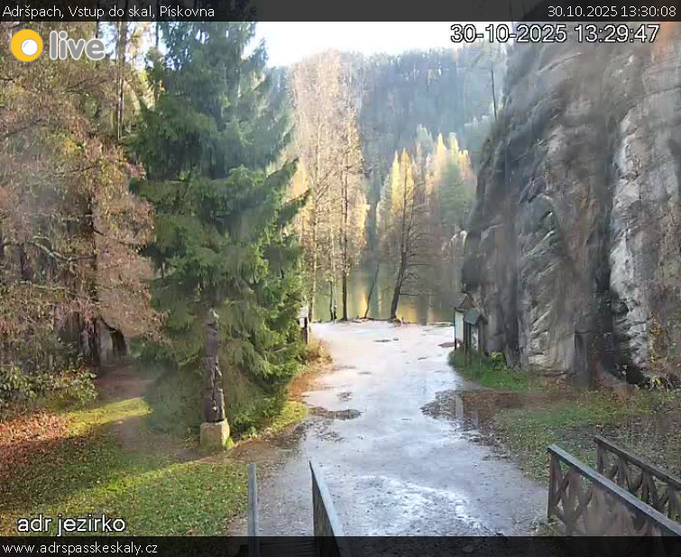 Adršpach - Vstup do skal, Pískovna - 30.10.2025 v 13:30 Adršpach - Vstup do skal, Pískovna - 30.10.2025 v 13:30