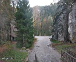 Vstup do skal, Pískovna